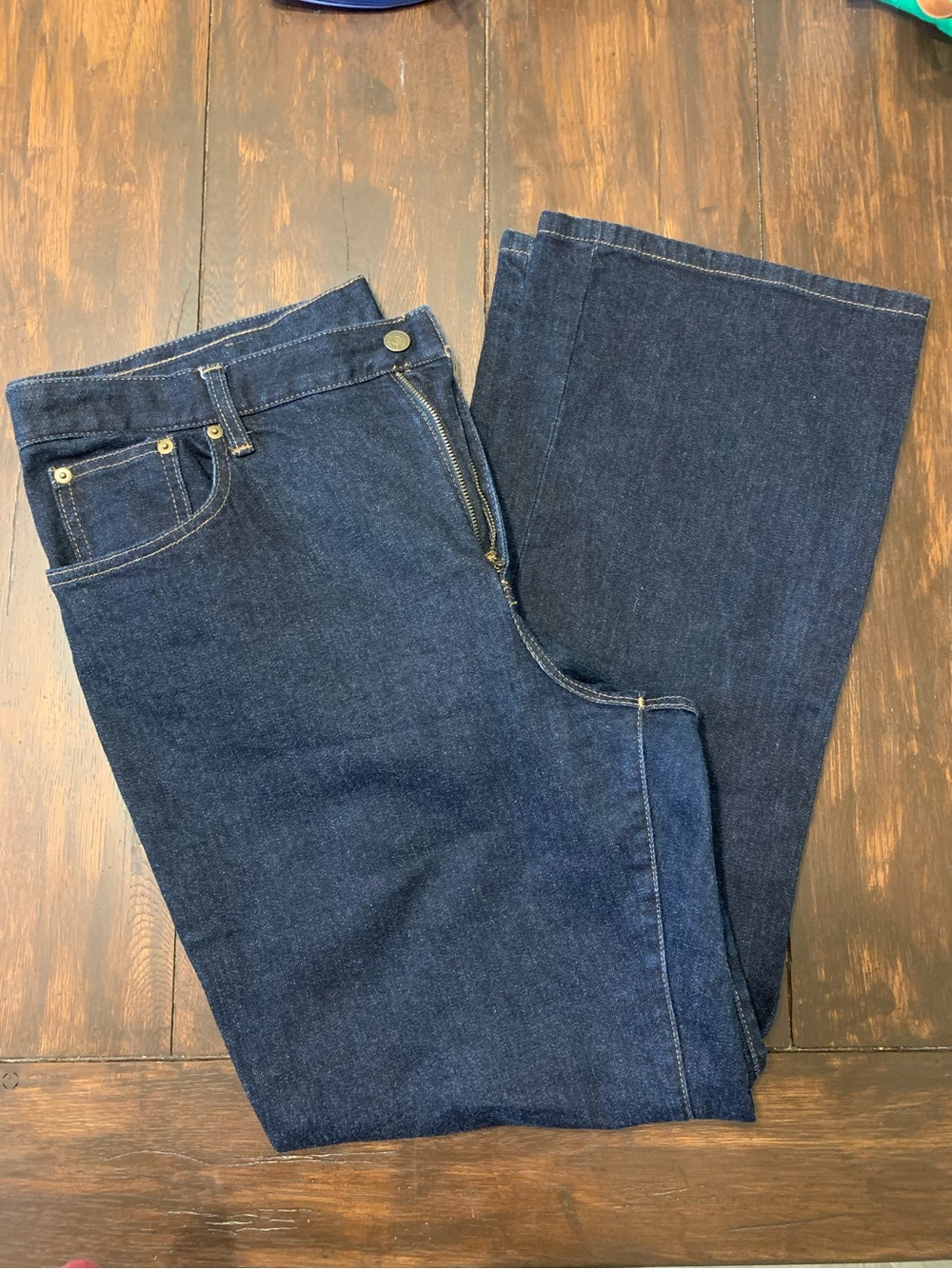 Lauren Ralph Lauren Women's Dark Wash Classic BootCut Jeans